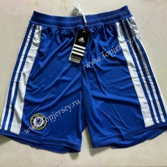 Retro Version 11-12 Chelsea Home Blue Thailand Soccer Shorts-6590