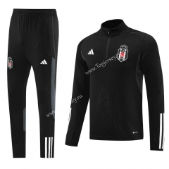 2023-2024 Turkey Black Thailand Soccer Tracksuit -LH