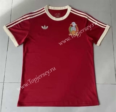 Retro Version Mexico Red Thailand Soccer Jersey AAA-422