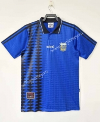 Retro Version 1994 Argentina Away Blue Thailand Soccer Jersey AAA-811