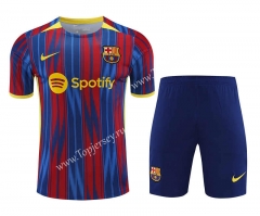 2023-2024 Barcelona Red&Blue Thailand Soccer Uniform-418