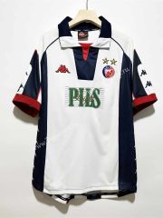 Retro Version 99-01 Red Star Belgrade Away White&Blue Thailand Soccer Jersey AAA-7505