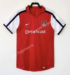 Retro Version 01-02 Arsenal Home Red Thailand Soccer Jersey AAA-811