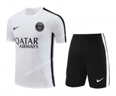 2023-2024 Paris White Thailand Soccer Uniform-418