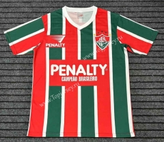 Retro Version 1993 Fluminense de Feira Home Red&Green Thailand Soccer Jersey AAA-709