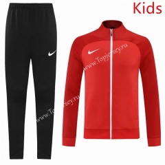 Nike Red Thailand Soccer Jacket Uniform-LH