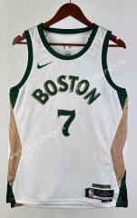 2024 City Edition Boston Celtics White #7 NBA Jersey-311