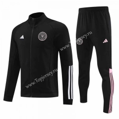 2023-2024 Inter Miami CF Black Thailand Soccer Jacket Uniform-4627