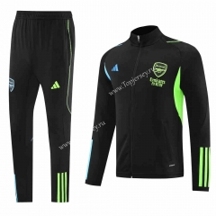 2023-2024 Arsenal Black Thailand Soccer Jacket Uniform-LH