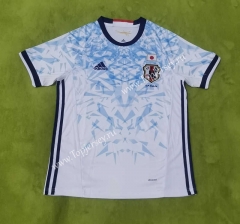 Retro Version 16-17 Japan Away Blue Thailand Soccer Jersey AAA-9755