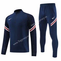 Nike Royal Blue Thailand Soccer Tracksuit-4627