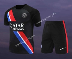 2023-2024 Paris Black Thailand Soccer Uniform-418