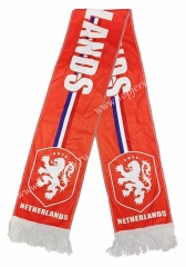 Netherland Orange Soocer Scarf