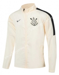 (S-3XL) 2024-2025 Corinthians Beige Thailand Trench Coats-0255