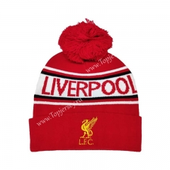 Liverpool Red Knit Cap