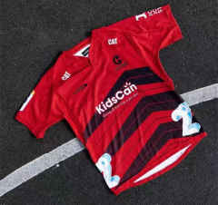 2024 Crusader Home Red Thailand Rugby Jersey
