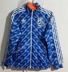 2024-2025 Netherlands Blue&Orange Double-Sided Wear Thailand Trench Coats-0255
