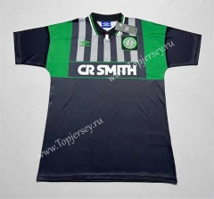 Retro Version 94-96 Celtic Away Black&Green Thailand Soccer Jersey AAA-709