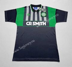 Retro Version 94-96 Celtic Away Black&Green Thailand Soccer Jersey AAA-709