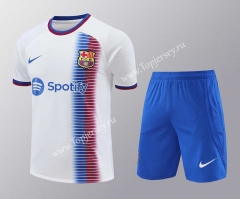 2024-2025 Barcelona White Thailand Soccer Uniform-418