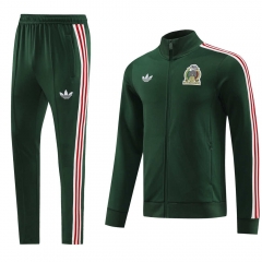 2024-2025 Mexico Dark Green Thailand Soccer Jacket Unifrom-LH