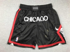 2024 City Edition Brooklyn Nets Black NBA Shorts-1380