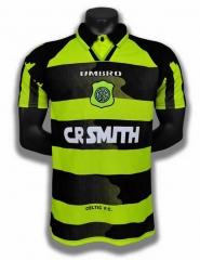 Retro Version 96-97 Celtic Away Black&Green Thailand Soccer Jersey AAA-C1046