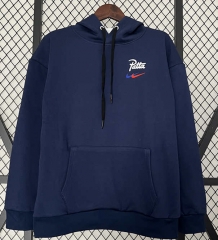 2024-2025 Barcelona Royal Blue Thailand Tracksuit Top With Hat-0255