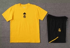 2024-2025 Real Madrid Yellow Thailand Soccer Uniform-4627