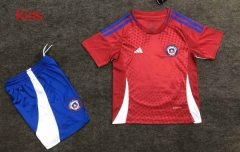 2024-2025 Chile Home Red Kids/Youth Soccer Uniform-6748