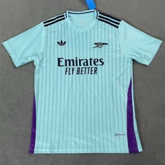 2024-2025 Arsenal Sky Blue Thailand Training Soccer Jersey AAA