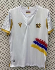 2024-2025 Armenia Away White Thailand Soccer Jersey AAA