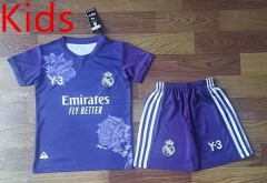 2024-2025 Real Madrid Purple Kids/Youth Soccer Uniform-709