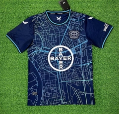 (S-4XL) 2024-2025 Special Version Bayer 04 Leverkusen Royal Blue Thailand Soccer Jersey AAA-403