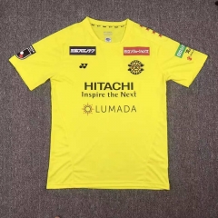 2024-2025 Kashiwa Reysol Home Yellow Thailand Soccer Jersey AAA-417