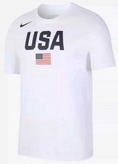 2024-2025 USA White Thailand Cotton Jersey AAA-CS