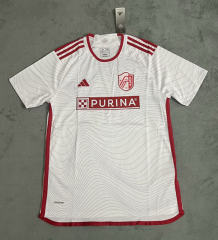 (S-4XL) 2024-2025 St. Louis City SC Away White Thailand Soccer Jersey AAA-4506
