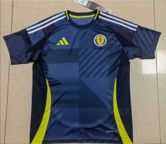 (S-4XL) 2024-2025 Scotland Home Royal Blue Thailand Soccer Jersey AAA-818