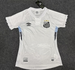 2024-2025 Santos FC Home White Women Thailand Soccer Jersey AAA-6032