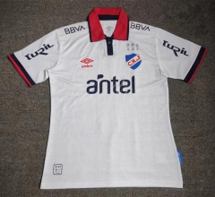 2024-2025 Club Nacional de Football White Thailand Soccer Jersey AAA-709