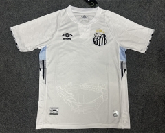 （S-4XL）2024-2025 Santos FC Away White Thailand Soccer Jersey AAA-6032