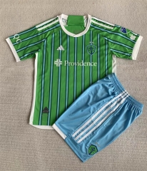 2024-2025 Seattle Sounders Home Green Soccer Uniform-AY