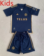 2024-2025 Vancouver Whitecaps FC Away Royal Blue Soccer Uniform-AY