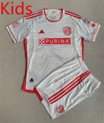 2024-2025 St. Louis City SC Away White Kids/Youth Soccer Uniform-AY