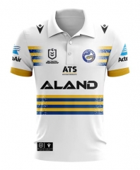 2024 Parramatta Eels Away White Thailand Rugby Jersey