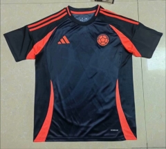 (S-4XL) 2024-2025 Colombia Away Royal Blue Thailand Soccer Jersey AAA-818
