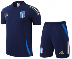 2024-2025 Italy Royal Blue Thailand Soccer Uniform-4627