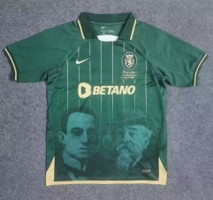 2024-2025 Sporting Clube de Portugal Green Thailand Soccer Jersey AAA-9070