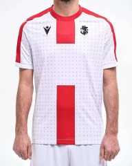 2024-2025 Georgia White Thailand Soccer Jersey AAA-512