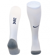 2024-2025 USA Home White Kids/Youth Soccer Socks